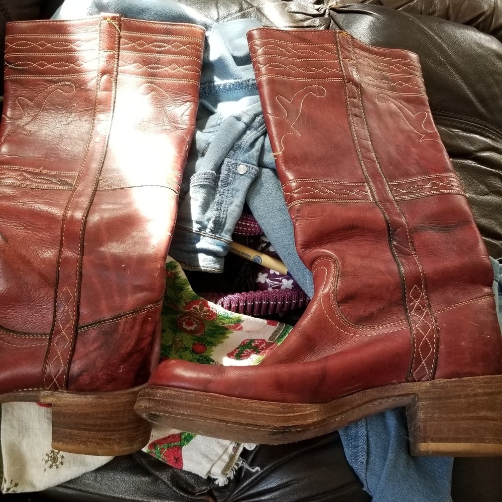 Frye cowboy boots